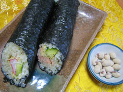 緑茶恵方巻