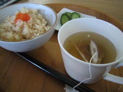 簡単和風お昼セット