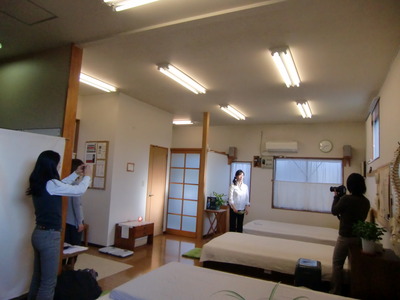 すろーらいふ撮影風景