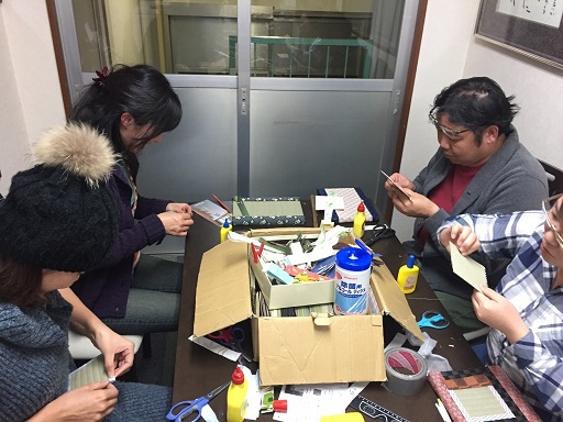 コースター作り コースター作り