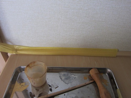 押入れ壁補修 押入れ壁補修