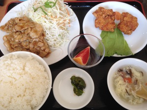 福龍 豚肉の生姜焼き 福龍 豚肉の生姜焼き