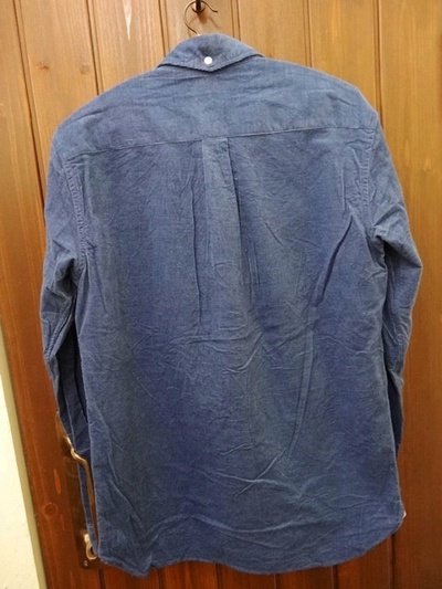 MANUAL　ALPHABET　：　TOP糸　シャツコール　BDシャツ