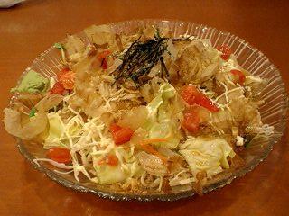 和風なスパゲティ!和風サラダスパ!!!