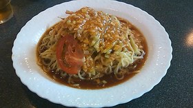 バンバンチーの冷やし麺!葵区日出町桃翠茶寮さん。