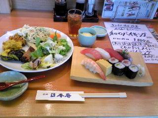 ランチバイキング!1,000円。築地日本海さんのランチ。