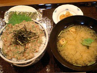 鰯のなめろう丼!美味し!