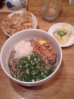 500円ランチ 蕎麦定食がワンコインで・・・玄南通りで・・・