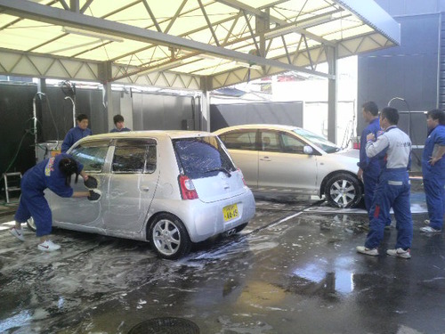 洗車の講習