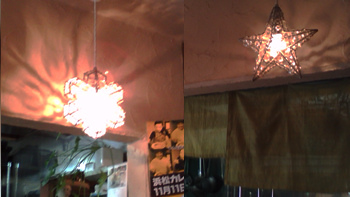 カレー屋さんのワイヤーアート