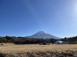 本日の富士山です