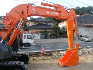 建設機械・・・新車です(＠_＠;)