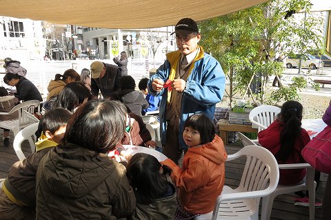 ミニ門松づくり