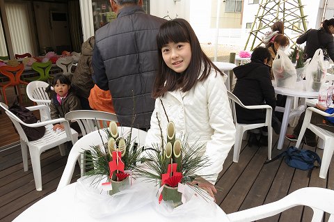 ミニ門松づくり