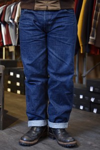 内見会二日目 SLASH OVERALLS  履き込み一か月弱
