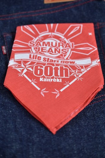 アメカジ静岡 Barn Stormer:サムライジーンズ S5000VX21oz-60TH 21oz 還暦記念モデル 在庫1本ございます。