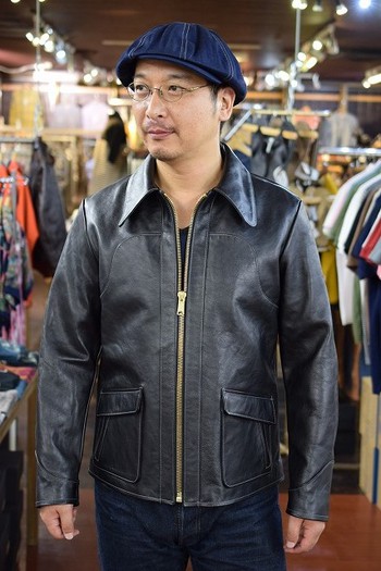 アメカジ静岡 Barn Stormer:リアルマッコイズ 70's LEATHER JACKET