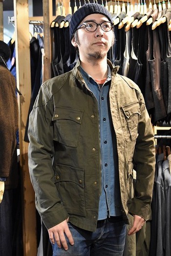 Stevenson Overall Co. M-65フィッシュテールパーカ