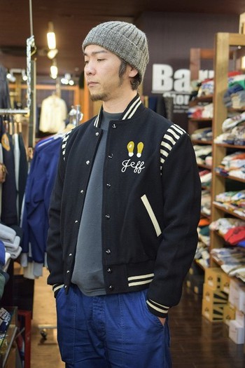 アメカジ静岡 Barn Stormer:リアルマッコイズ MJ17128 CAR CLUB JACKET