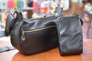CUSHMAN Leather Shoulder Bag