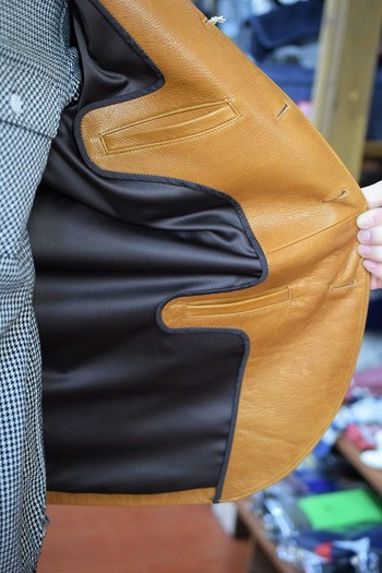 アメカジ静岡 Barn Stormer:オルゲイユ OR-4056 Leather Sack Jacket