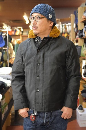 アメカジ静岡 Barn Stormer:リアルマッコイズ N-1 DECK JACKET / NAVY