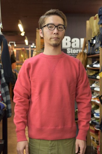 アメカジ静岡 Barn Stormer:ホワイツビル スウェット S,M,L 着て