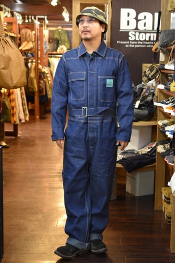 Nigel Cabourn Denim Coverall