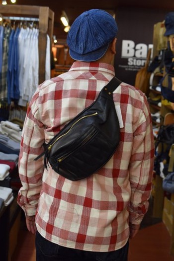 Y’2 LEATHER Horsehide Waist Bag