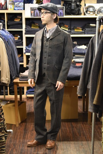 オルゲイユ OR-1049 Glen Check Trousers 3ピースでいかがですか？