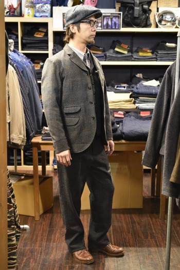 オルゲイユ OR-1049 Glen Check Trousers 3ピースでいかがですか？