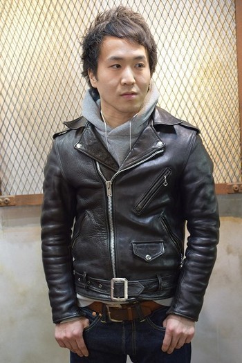 アメカジ静岡 Barn Stormer:FINE CREEK LEATHERS ダブルライダース LEON