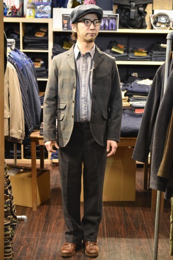 オルゲイユ OR-1049 Glen Check Trousers 3ピースでいかがですか？