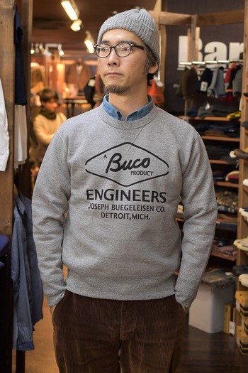 The REAL McCOY’S Sweat Shirt “Engineers”