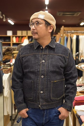 【定番高評価】トロフィークロージング2605 Dirt Denim Jacket　サイズ36 ジャケット・アウター