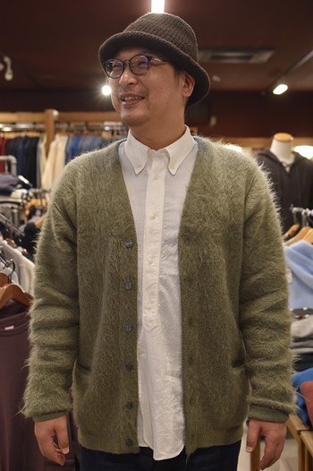 アメカジ静岡 Barn Stormer:リアルマッコイズ MC19103 JM MOHAIR CARDIGAN