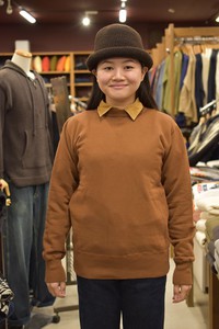 ダルチザン  8052  柿渋染め スウェットご紹介