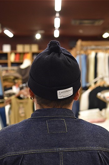 ACCESARY ＞ 6705 ＞ NAVAL CLOTHING KNIT CAP BLACK SIZE:FREE