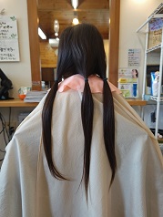 【444人目のヘアドナーさん(ピュアな心は忘れちゃいけないね)】