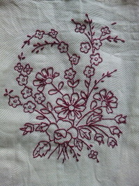 エコバッグ刺繍
