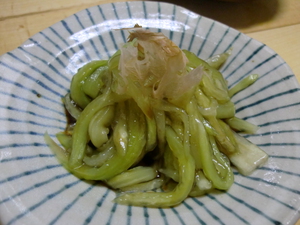 そうめん茄子が地味に旨い
