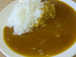 野菜屋のカレー　豚ちゃんとカレーは相性がいい　野菜がたっぷり溶け込んでます