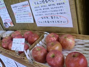 無農薬野菜、卵、りんご揃いました
