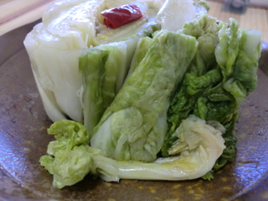 寒くなってきたので白菜漬け解禁