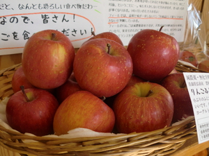8日の入荷告知　無農薬野菜、にんじん、りんご