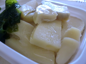 興津の筍で若竹煮