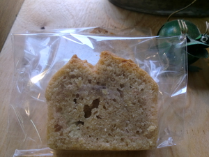 生姜シナモンケーキ　生姜味噌