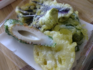 旬野菜の天ぷら