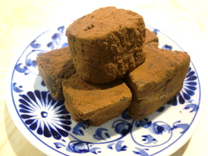 乳製品不使用・砂糖控えめ生チョコ