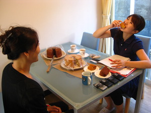 美味しそうに食べて下さった